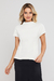 BLUSA ADELE BOUCLÉ OFF WHITE