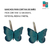 Ganchos Mariposas celestes X12 - comprar online