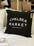 Funda Chelsea Market Negro 50x50 - comprar online