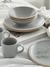Set x6 plato bowl hampshire grey en internet