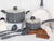 Bateria de cocina oster 8 pzs ridge valley - comprar online
