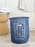 Cesto de ropa 40x50 cm laundry azul en internet