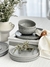 Set x6 bowl fushion grey - comprar online