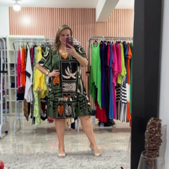 Vestido Icaraí em Viscolinho Estampado