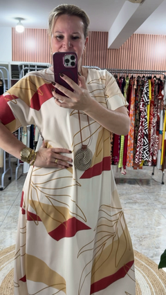 Vestido Filipinas Em Viscolinho - comprar online