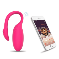 Vibrador Flamingo con control Bluetooth