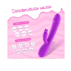 Vibrador Vaginal y de Punto G  Giratorio - comprar en línea