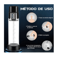 Bomba de Vacío electrónica Automática para el Pene - Libidoo mx