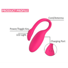 Vibrador Para Mujer con Control Bluetooth Flamingo - tienda en línea