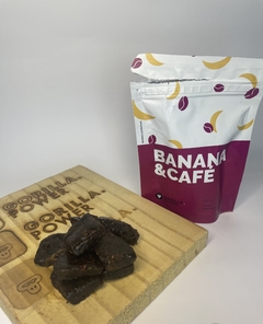 Pack de 12 unidades da Banana-passa com Café 60g - Gorilla Power