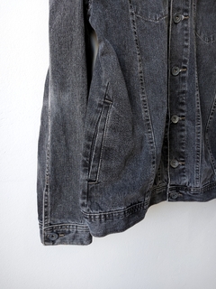 Jaqueta jeans oversized (G) na internet