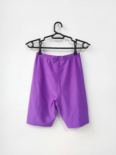Biker shorts roxo (P/M) - loja online