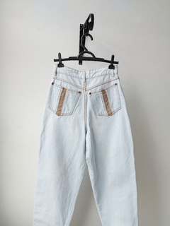 Mom jeans vintage bordada (34) - comprar online