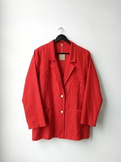 Blazer vermelho vintage (G) - comprar online