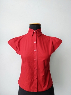 Camisa vermelha algodão (P)