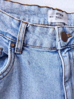 Calça jeans stretch corte reto (42) - Ioiô Brechó