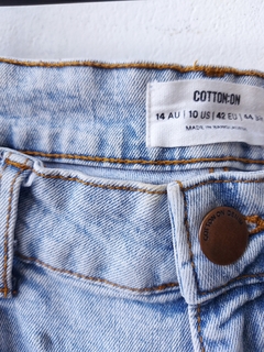 Calça jeans stretch corte reto (42) - loja online