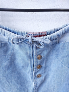Saia jeans botões (42) na internet