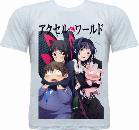 Camiseta Mirai Nikki Anime Yuno Aru Blusa Camisa Promoção
