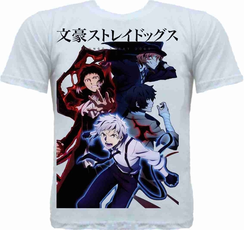 Camiseta básica na cor preta com estampa Chainsaw Man. - Camisetas anime  30.1 penteada e reforçada, 100% algodão estampa no tamanho Gigante!