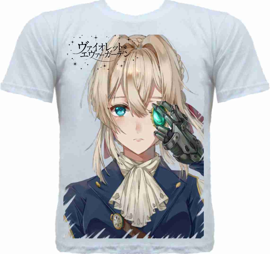 Camiseta Camisa Personalizada Anime Clássico Violet Evergarden Hd 14_x000D_  - Obsiana Camisetas - Camiseta Feminina - Magazine Luiza