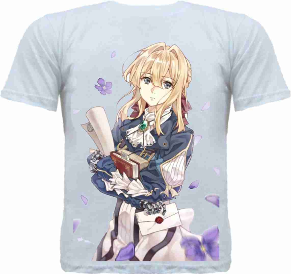 Camiseta Camisa Personalizada Anime Clássico Violet Evergarden Hd 13_x000D_  - Zahir Store - Camisa e Camiseta Esportiva - Magazine Luiza