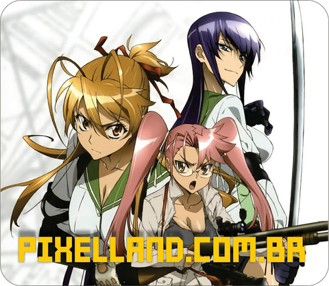 MOUSEPAD HIGHSCHOOL OF THE DEAD - Comprar em Pixel Land