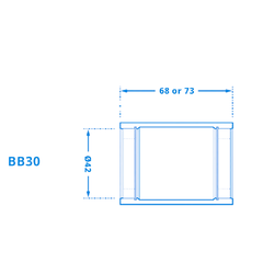 MOVIMENTO CENTRAL CAMPAGNOLO POWER TORQUE BB30A 73X42 - comprar online