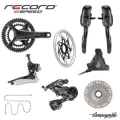 GRUPO DE PEÇAS CAMPAGNOLO RECORD 12V DISCO