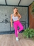 Legging Hyper com Tule Pink Fluor - PINKFIT ACTIVEWEAR | Roupas fitness feminina