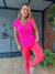 Blusa Dry Fit Janice Pink Neon