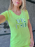 T-shirt Skin Fit Make It Fun Verde Sharp - comprar online