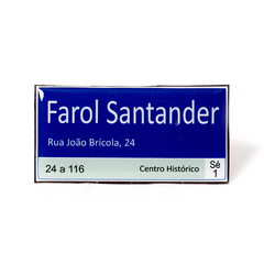 Ímã Farol Santander na internet