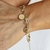 PULSERA ESLABONES ROLO CON DIJES SAN BENITO