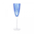Conjunto 2 Taças para Espumante de Vidro Orquídea Azul 200ml na internet