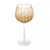 Conjunto 2 Taças para Vinho de Vidro Orquídea Âmbar 450ml na internet