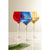 Imagem do Conjunto 2 Taças para Vinho de Vidro Orquídea Vermelho 450ml