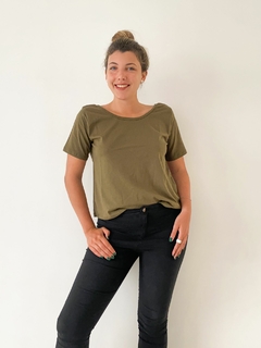 Remera Morrison | Verde Militar - comprar online