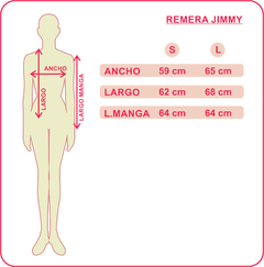 REMERA JIMMY (Gris) - comprar online