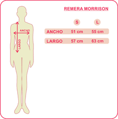 REMERA MORRISON (Blanca) en internet