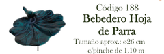 BEBEDERO DE FUNDICION - comprar online