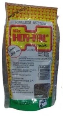 HORMIGUICIDA CEBO HORTAL 100GRS.