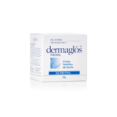 Crema Facial Nutritiva Dermaglos Noche x 70grs.