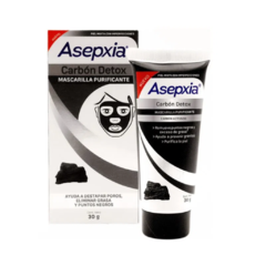 Mascarilla Asepxia Purificante Carbon Detox Peel Off x 30g.