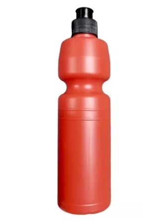 Botella deportiva plástica 500 ml.