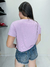 Camiseta Cropped Aéropostale Lilás - 0197 - comprar online