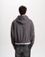 HOODIE ZIP BASIC - GREY on internet