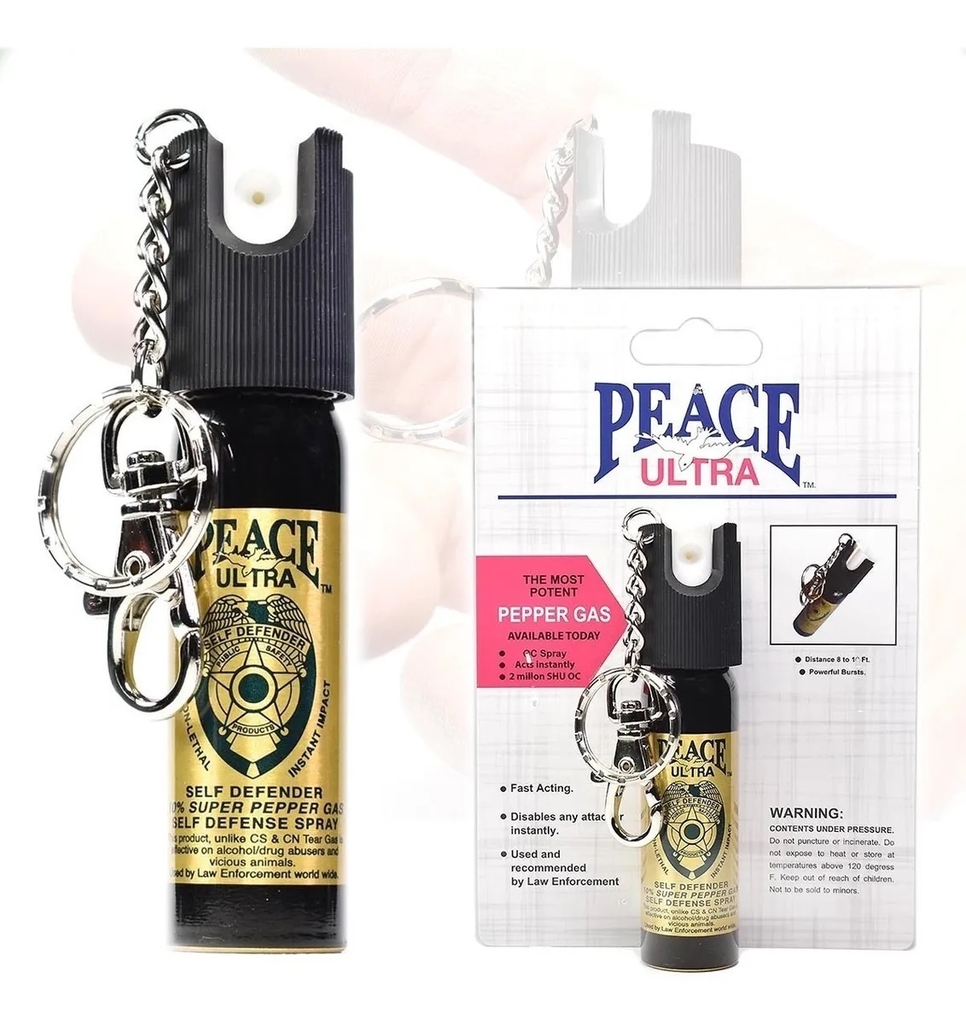 Gas Pimienta Peace Ultra 22gr - Comprar en Gun Store Ar