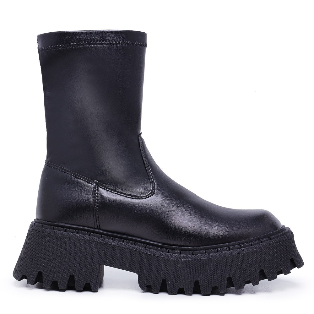 Bota feminina salto best sale tratorado