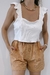 Cropped Alice off-white - comprar online